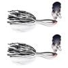 2x Rapala 10cm Rap V Pike Bladed Jig 28g Fishing Lures - Live Roach