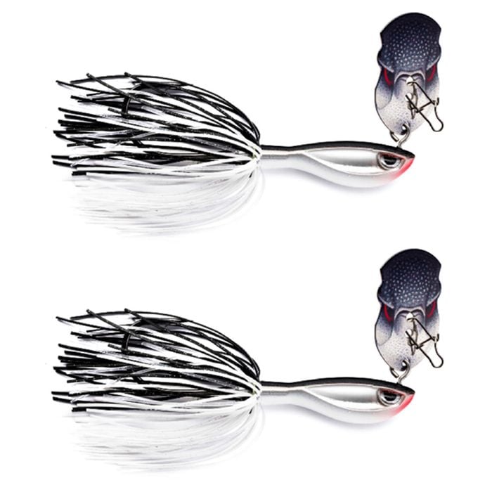 2x Rapala 10cm Rap V Pike Bladed Jig 28g Fishing Lures - Live Roach