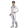 Princess Leia Hoth Halloween Costume Printed Jumpsuit for Adults, Large