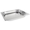 Vogue Gastronorm Tray Stainless Steel 1/2 Gn 20mm Commercial Kitchen Food Storage
