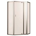 Rick McLean's Designer Bathware 770mm White M7 Smart Pivot Shower Screen - Front And 2 Returns