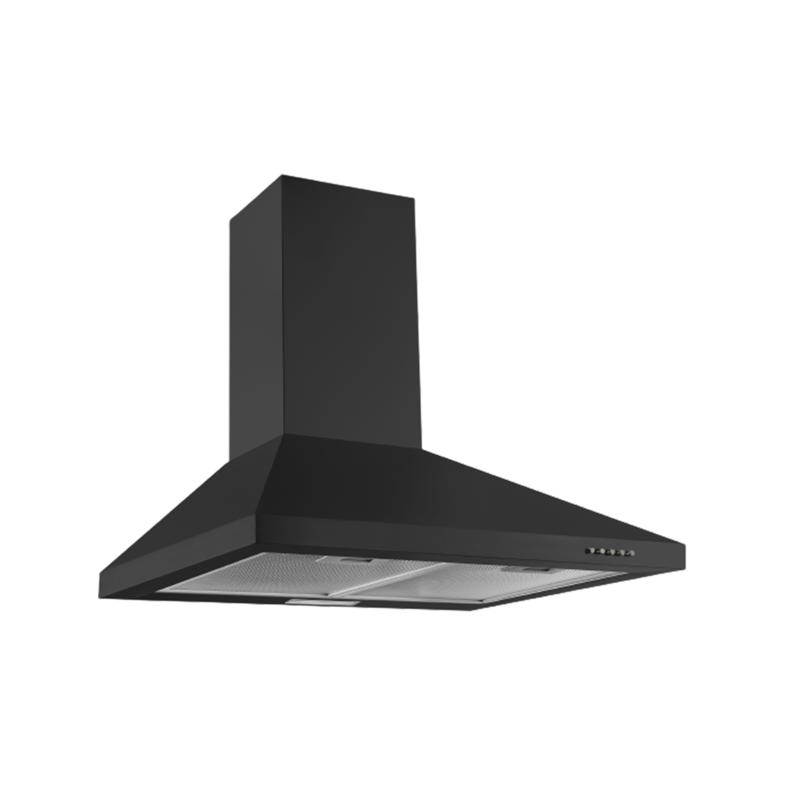 Bellini 60cm Black Slimline Canopy Rangehood Bunnings Australia