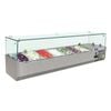 Polar G-series Countertop Prep Fridge 7x 1/4gn - Countertop Prep Fridges (g609-a)