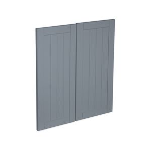 Kaboodle Danish Blue Country Corner Base Cabinet Doors - 2 Pack