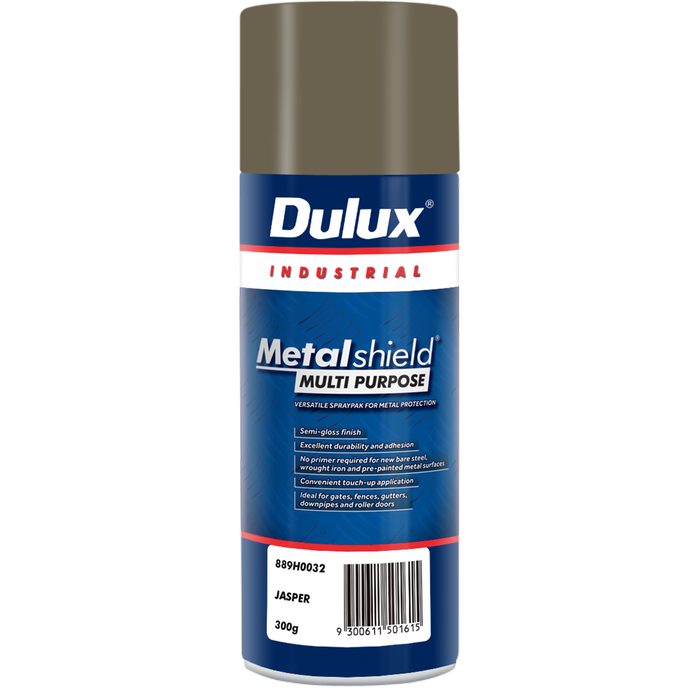 Dulux 300g Metalshield Multipurpose Spray Paint Jasper