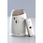 HPM Wireless Battery Operated Door Chime with Flash White