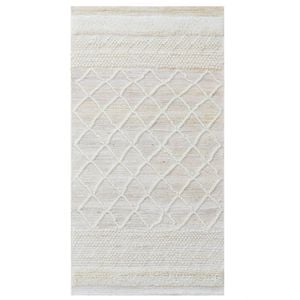 Natural Jute Rug-Havana 1137-Natural Ivory-80x150cm