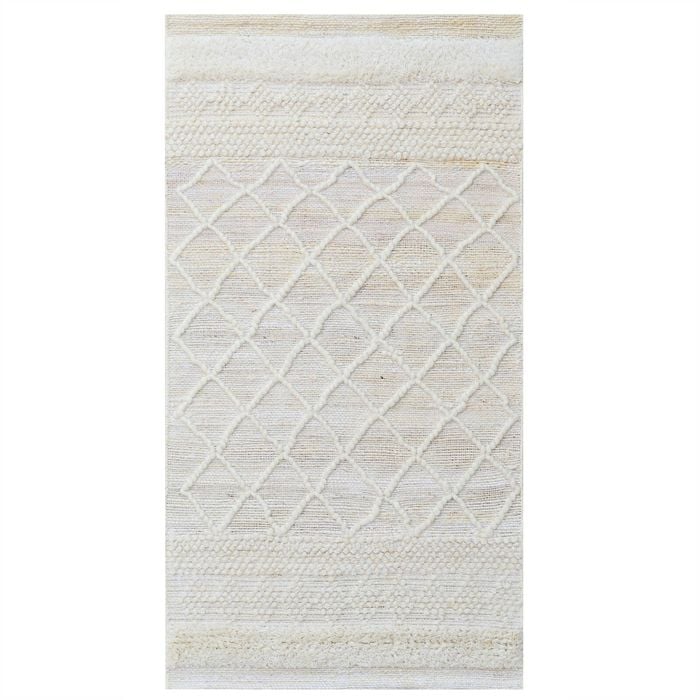 Natural Jute Rug-Havana 1137-Natural Ivory-80x150cm