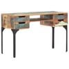 vidaXL Desk Wooden Living Room Office Table Furniture