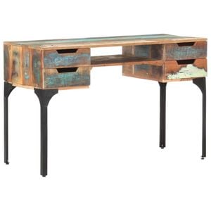 vidaXL Desk Wooden Living Room Office Table Furniture
