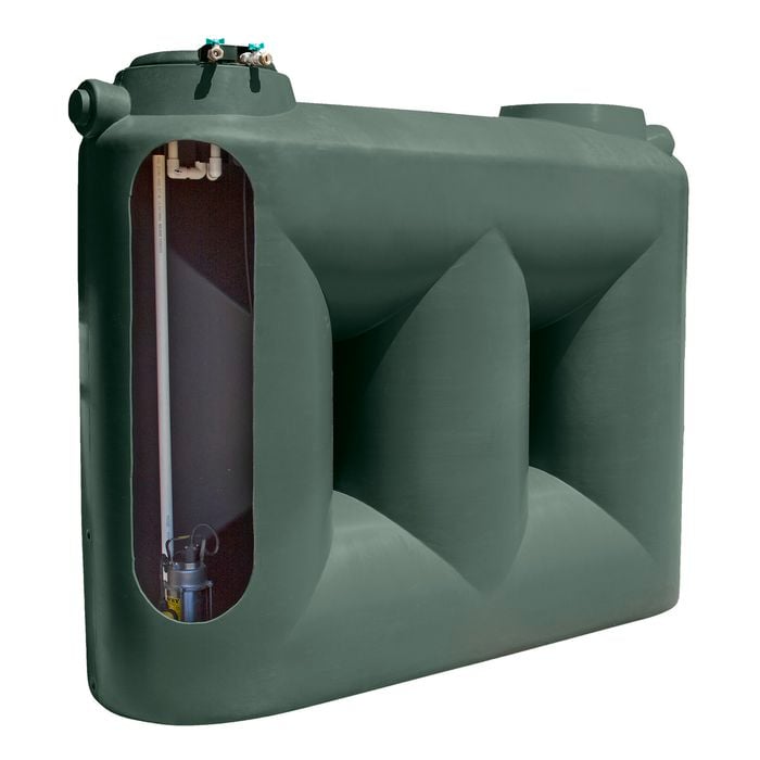 Clark Tanks 2000L Rivergum Tradepack Tank And Davey Evo MK2 Pump