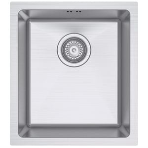 SINX 350 x 400mm Cube 35 Single Bowl Sink