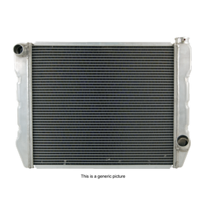 Cal Custom Chevy Aluminium Radiator 19" x 26" Universal