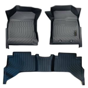 Vehiclab Isuzu D-MAX - 2012 - 2020 - RT - 3D/5D All Weather Moulded Car Floor Mats