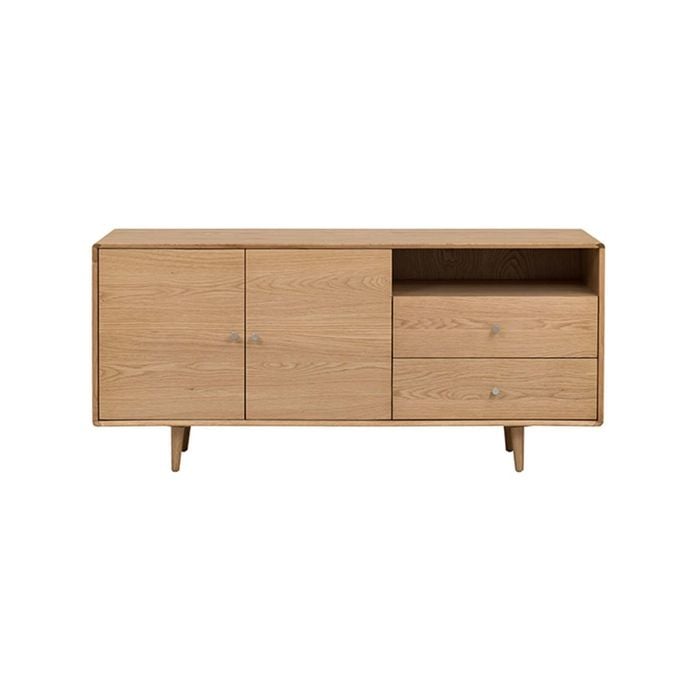 6IXTY Niche Buffet Unit Sideboard Wooden Storage Cabinet - Natural
