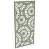 ProtectorAl 300-1200 x 1201-2400mm Pale Eucalypt Sunburst Unframed Solid Aluminium Decorative Panel