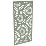 ProtectorAl 300-1200w x 1201-2400h Pale Eucalypt Sunburst Unframed Solid Aluminium Decorative Panel