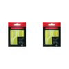 6pc Target K-Flex No 6 Dart Flight & Shaft Short 19mm - Neon Yellow