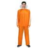 Adult Orange Tracksuit Jacket And Pants Set Book Week Costume Halloween Dress Up L/xl 175-185cm Height