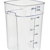 Cambro Square Container Fresh Pro Polycarbonate Clear 20.8l Food Storage Commercial Kitchen