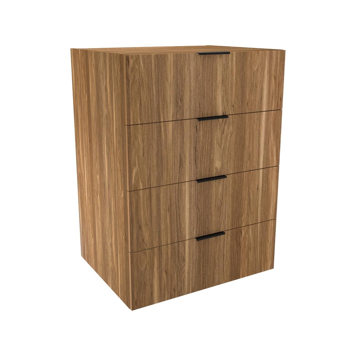 Lugna 1024 x 750 x 380 Cove 4 Drawer Storage Cabinet - Bunnings Australia