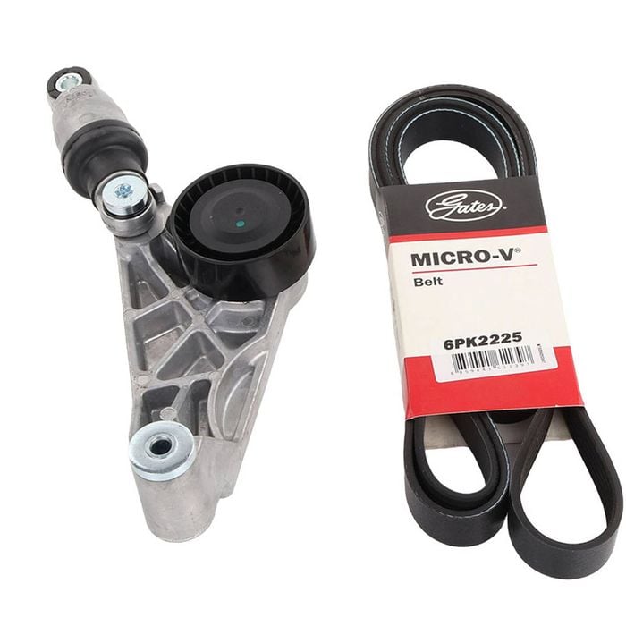 Drive Belt Set and Tensioner Kit for Jeep Wrangler JK JL 3.6L ERB 2012-Onwards