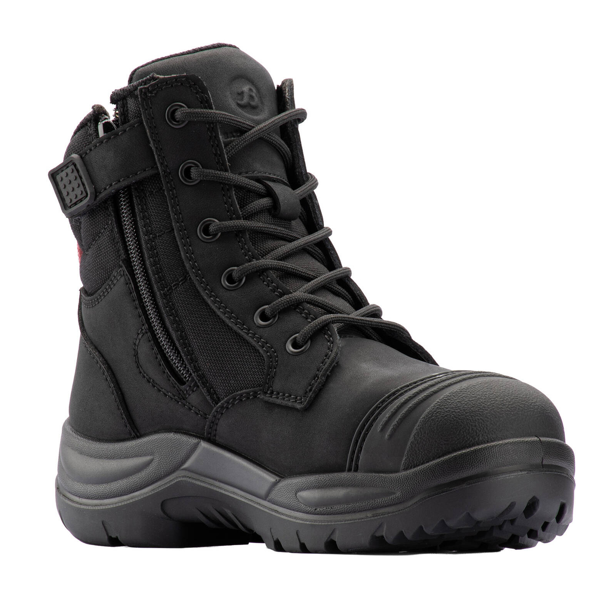 Bata Industrials Women's Black Luna Side Zip Safety Boot - US Size 10 ...