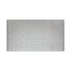 Barelli Non-Slip White Rubber Bath Mat - 40x70cm
