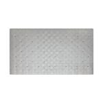 Barelli Non-Slip White Rubber Bath Mat - 40x70cm