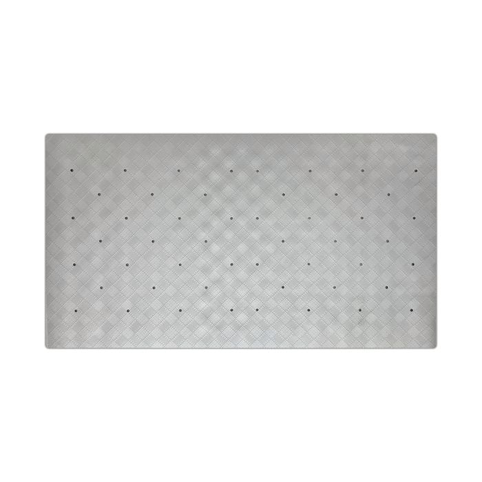 Barelli Non-Slip White Rubber Bath Mat - 40x70cm