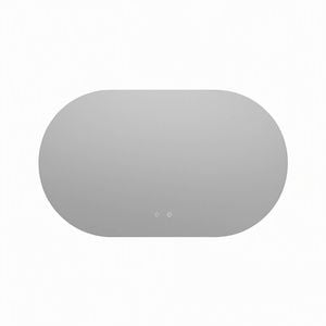Crystalux Oval Back-lit Led Bathroom Mirror | 800 X 1200