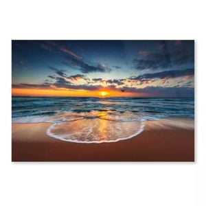 Flying Drone Over Sea  Print 100% Australian Made 90 x 60cm  (Acrylic)