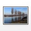 Lake Surrounded By Trees  Print 100% Australian Made 90x60cm  (Poster)