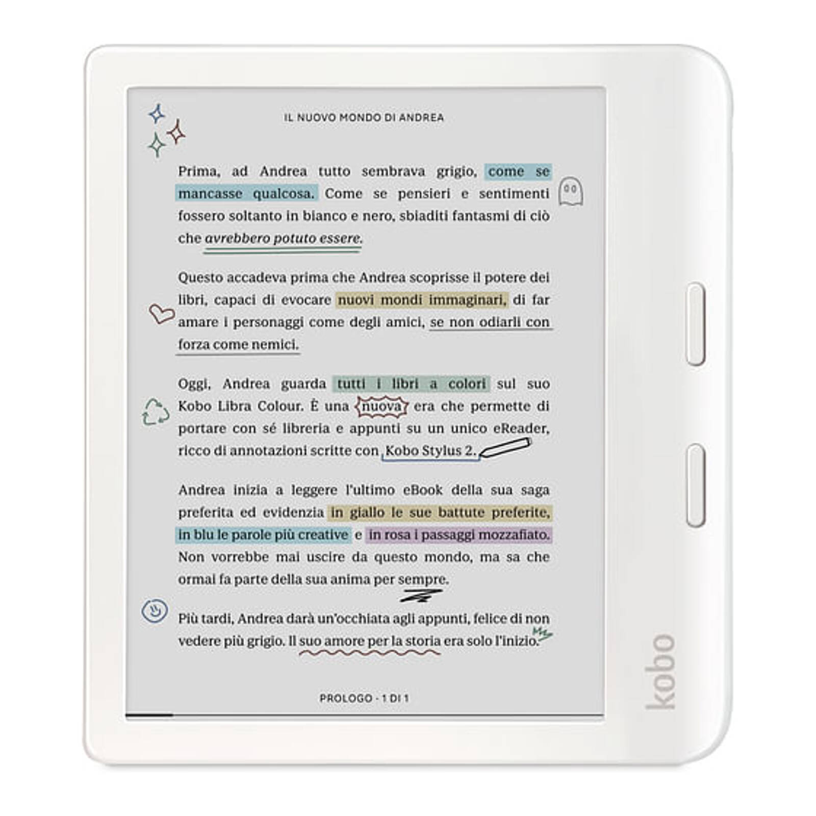 Kobo Libra Colour ホワイト 新品未開封 N428-KJ-WH 電子書籍リーダー Kobo Libra Colour ホワイト N428-KJ-WH-S-CK [7