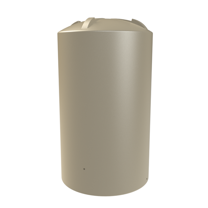 Melro Tanks 2500L Wheat Poly Round Water Tank