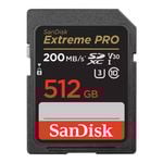 SanDisk Extreme Pro 512GB SDXC SDXXD Memory Card [SDSDXXD-512G-GN4IN]
