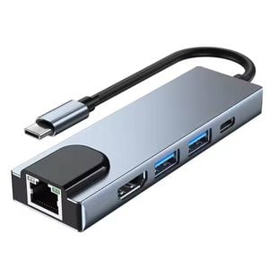 BDI 4-in-1 USB 3.0 Hub: 4K HDMI & Gigabit Ethernet