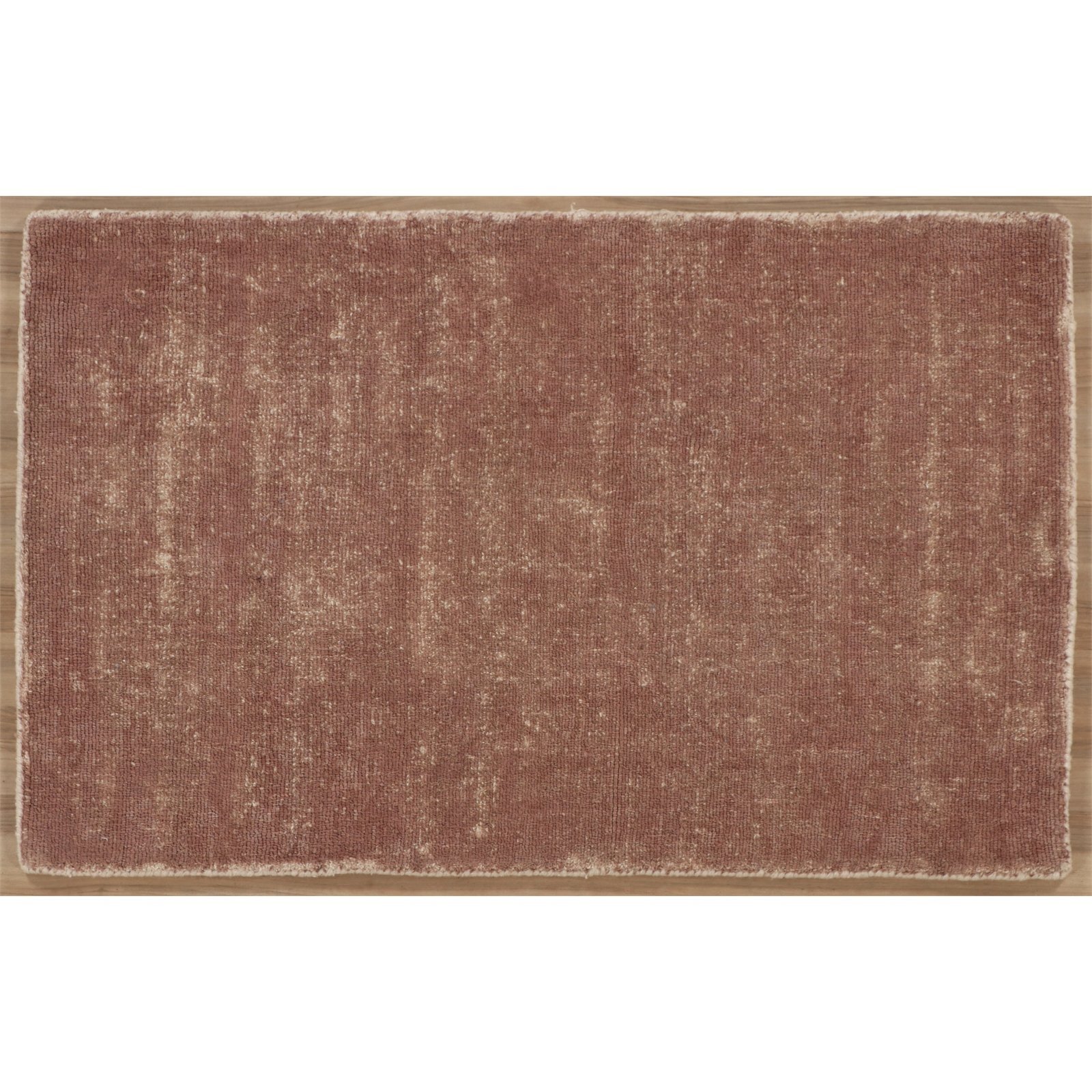 110 x 70cm Splash Blush Wool/Polyester Hand Woven Rug product image