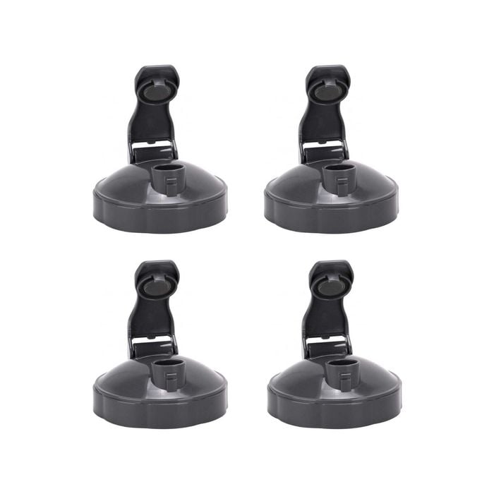 4x For Nutribullet Flip Top Fliptop Fresh Lid - Most 600 and 900 Model Nutri Cups