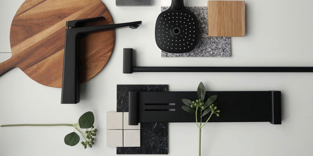 Mood boards with the Reva collection. Left to right I/N 0311087, 0311100, 0311112, 0353842