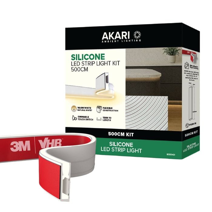 AKARI Ambient Silicone 500cm LED Lighting Kit