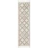 The Rug Connection Rare 33 Beige 400x80cm - Large Runner Shag Indoor Rug