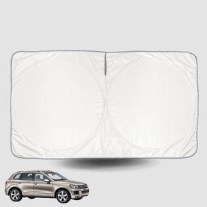 Windscreen Sun Shade for VolksWagen® Touareg 2011-2017 Universal Fit Window Visor UV Block
