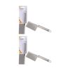 2x Appetito Crinkle Vegetable Cutter Stainless Steel Ruffle Cut Ergonomic Handle
