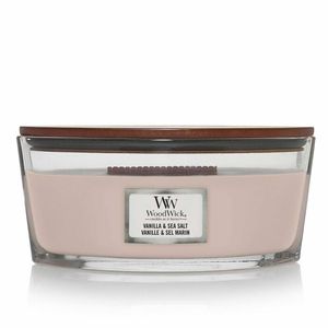 WoodWick Candle - Ellipse Vanilla & Sea Salt