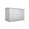 Absco Sheds 3.0 x 1.52 x 1.95m Zincalume Premier Double Door Garden Shed