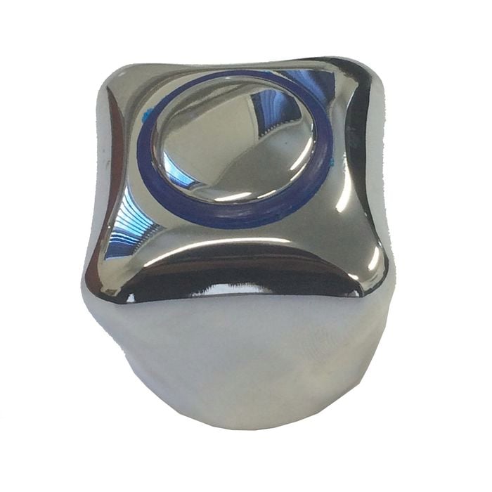 Dissco Chrome Handle - With Blue Indicator And Screw - Blue
