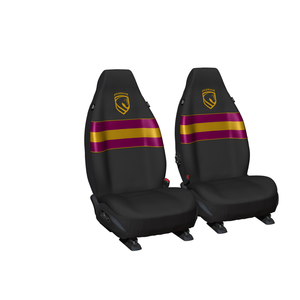 Brisbane Broncos Official Nrl Seat Covers Airbag Compatible Universal New Logo