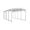 Absco Structures 3.03 x 5.87 x 2.44m Zincalume Single Gable Carport