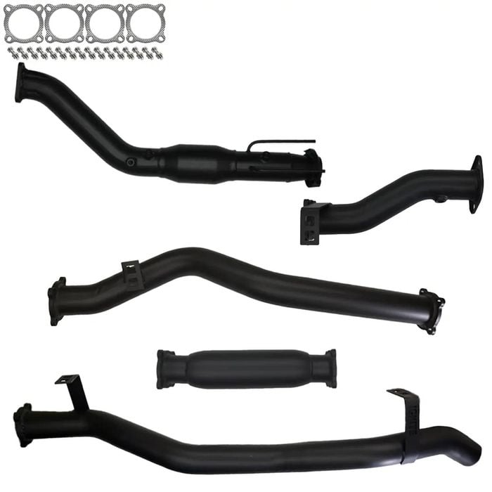 Ignite Exhausts Turbo Back For Toyota Landcruiser 79 Series V8 D/cab Cat & Hotdog 409 Stainless Steel